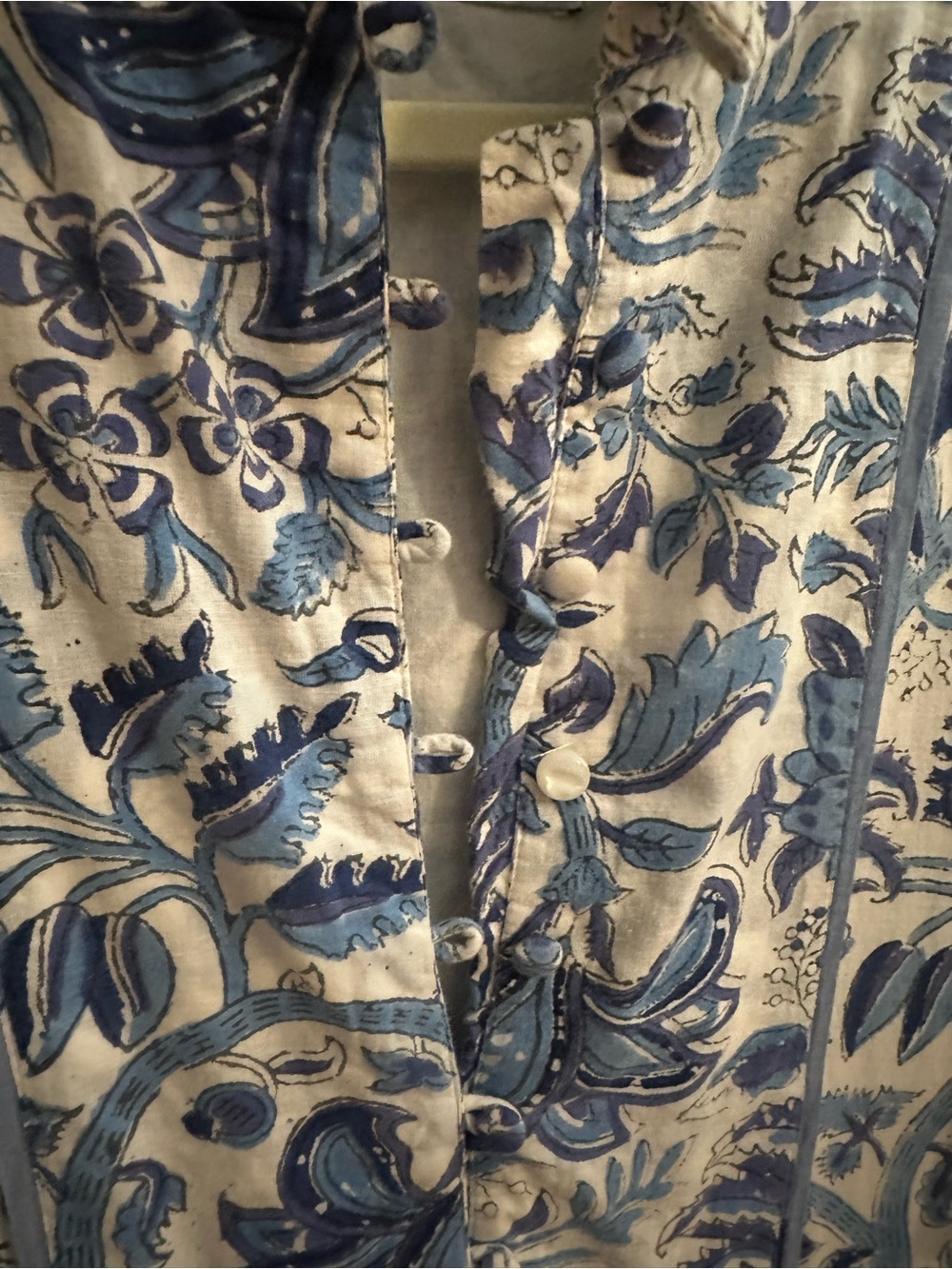 Sue Sartor Hamilton Dress in Sapphire and White - Size Regular - Picture 7 of 7